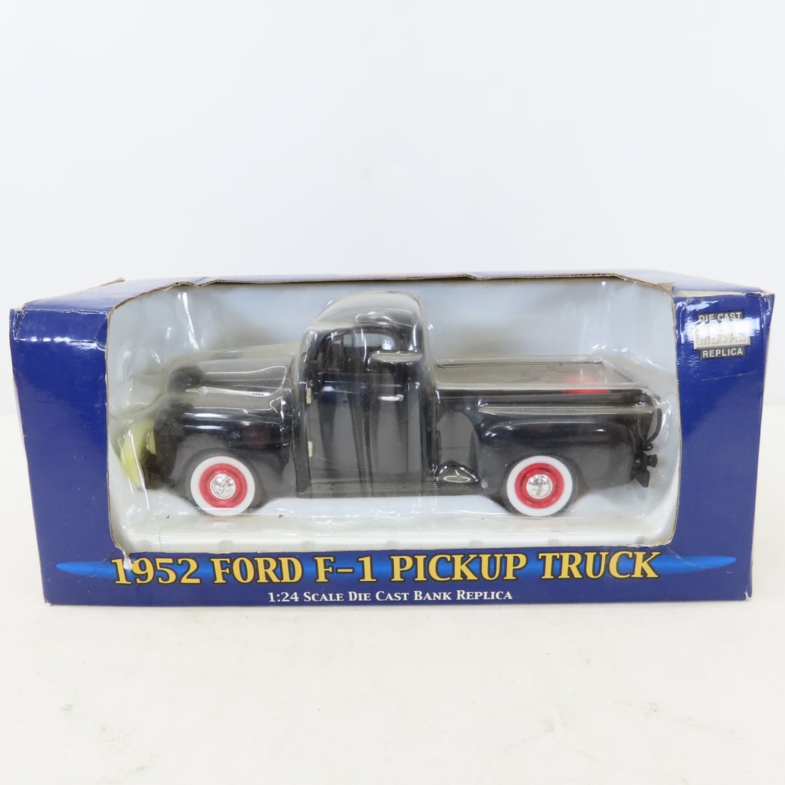 Diecast cars, trucks, Texaco airplane in box - 18