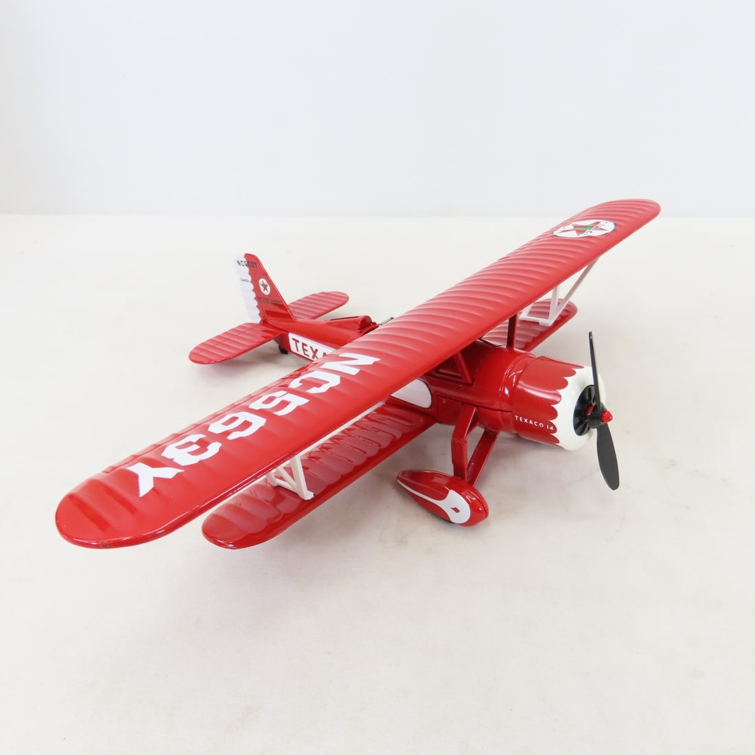 Diecast cars, trucks, Texaco airplane in box - 3