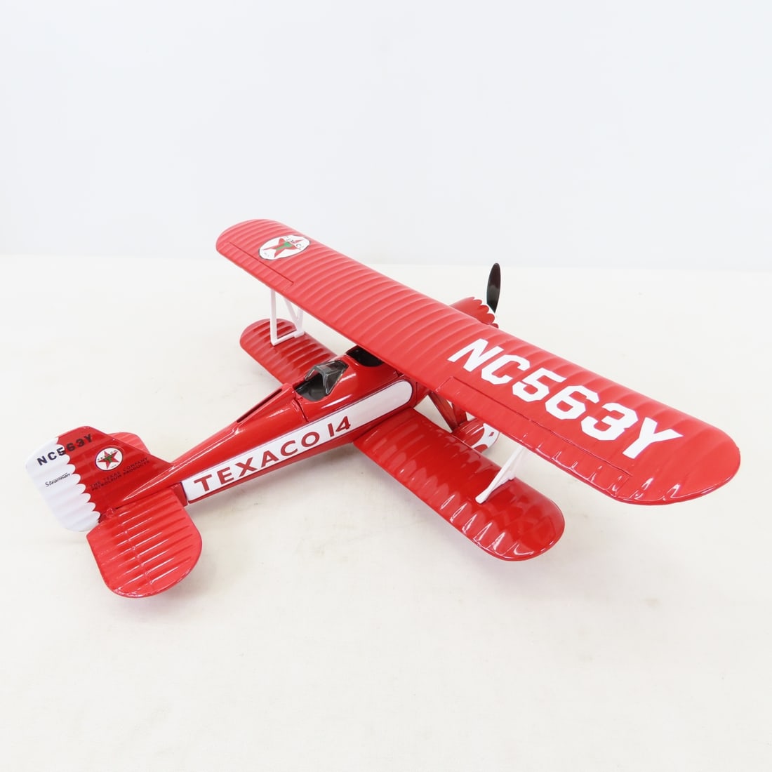 Diecast cars, trucks, Texaco airplane in box - 4