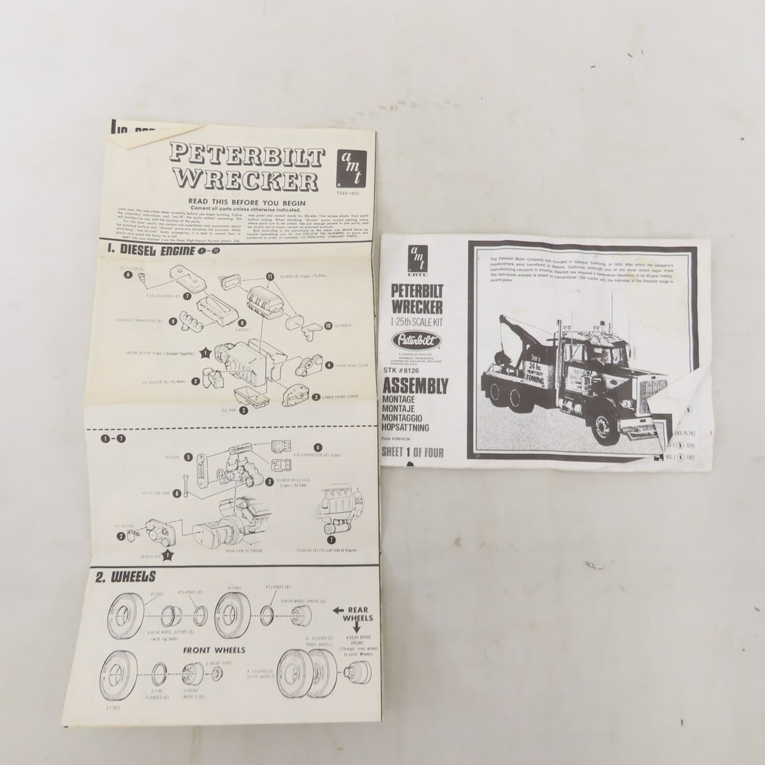 Model Kits in boxes and loose parts - 18