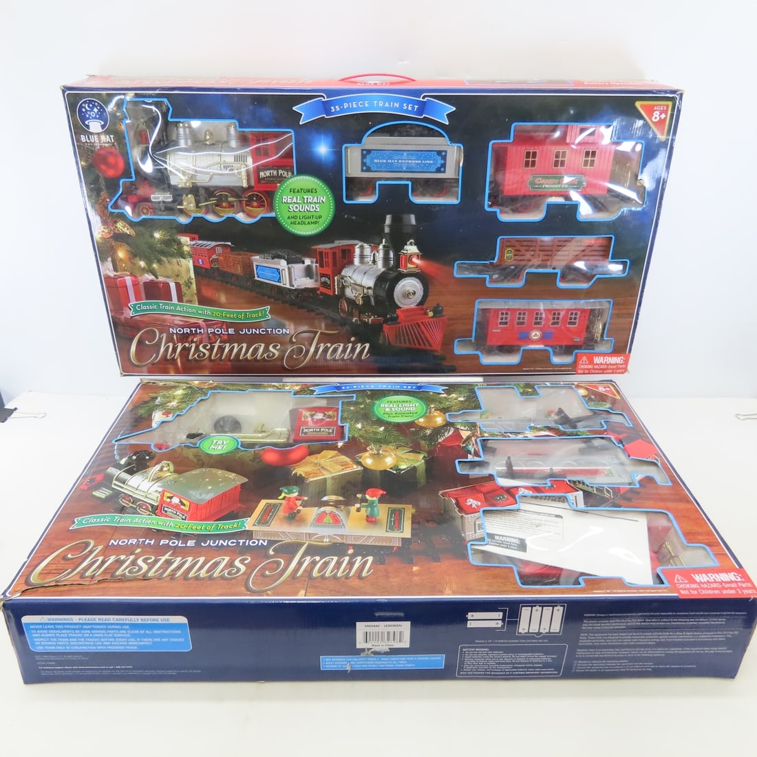 34 & 35 Piece Christmas Train Sets in boxes (1 of 17)