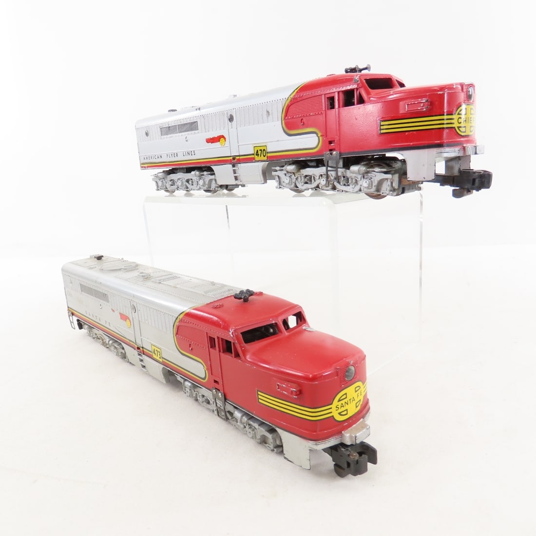 American Flyer Santa Fe Diesel 470 Train Set - 3
