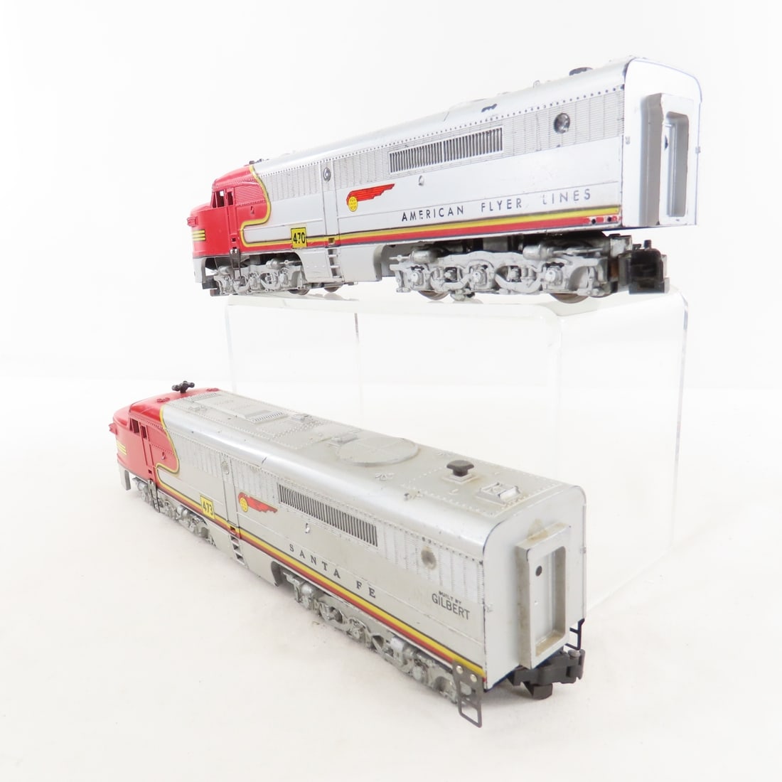 American Flyer Santa Fe Diesel 470 Train Set - 6