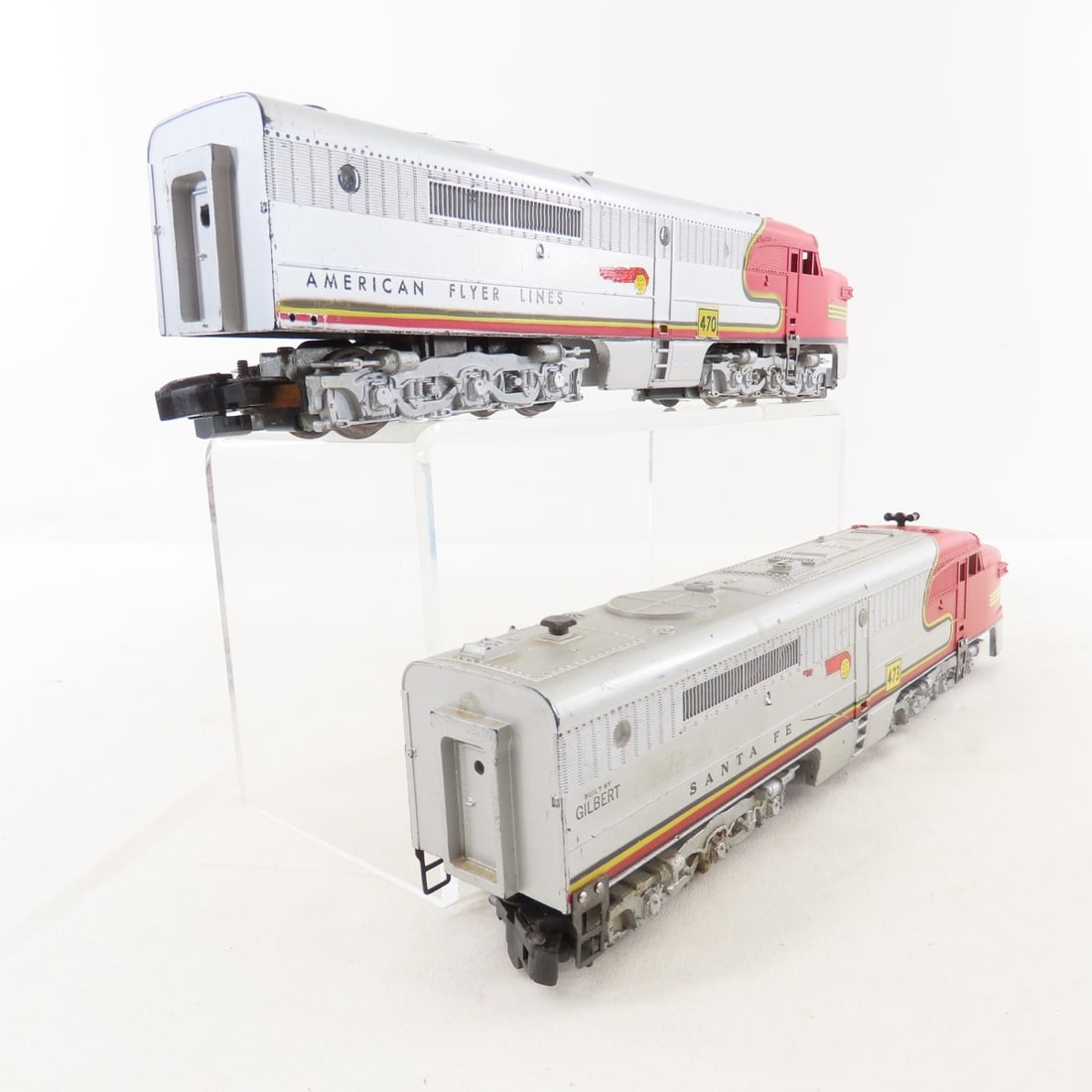 American Flyer Santa Fe Diesel 470 Train Set - 7
