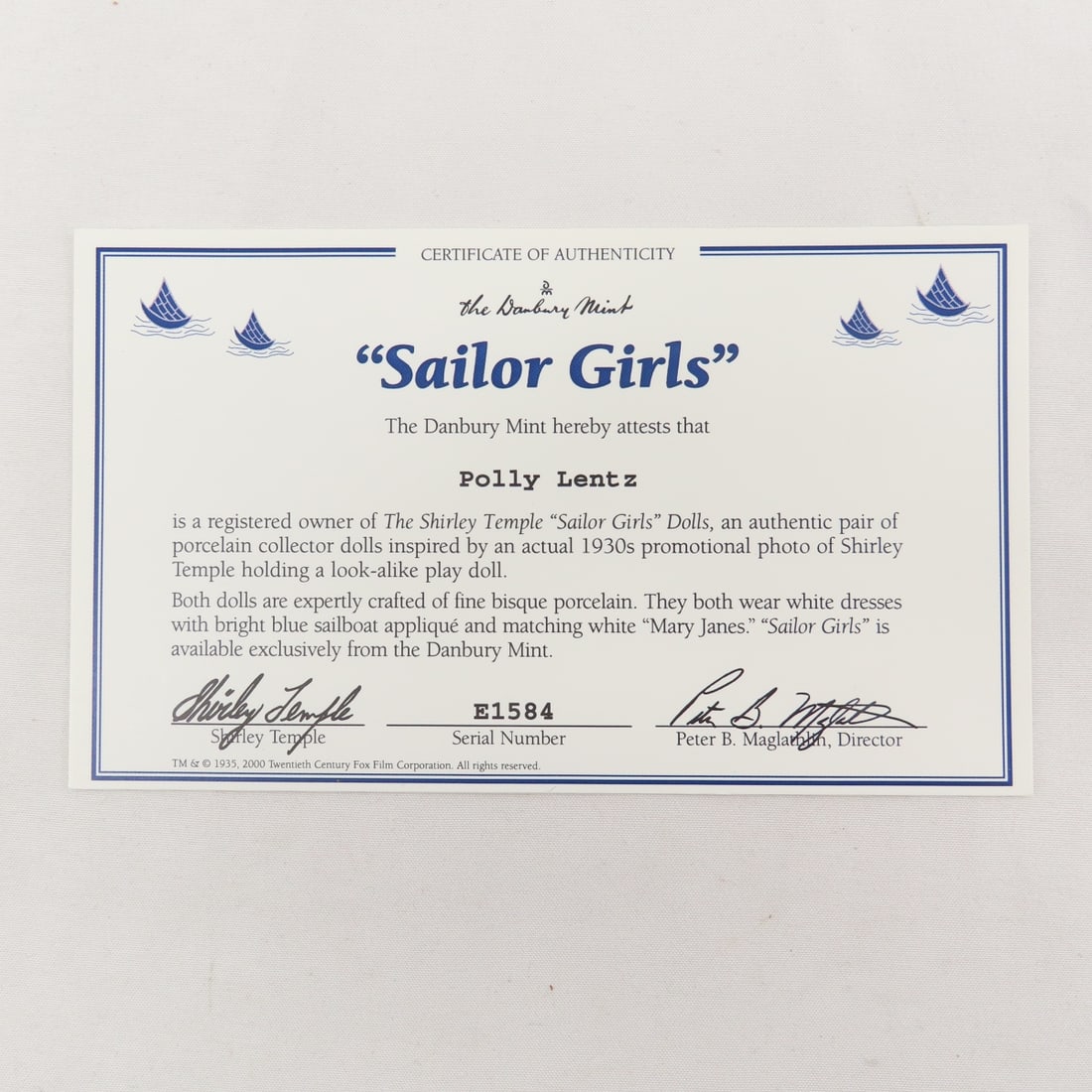 4 Shirley Temple 2 of a Kind Dolls in Box - 7