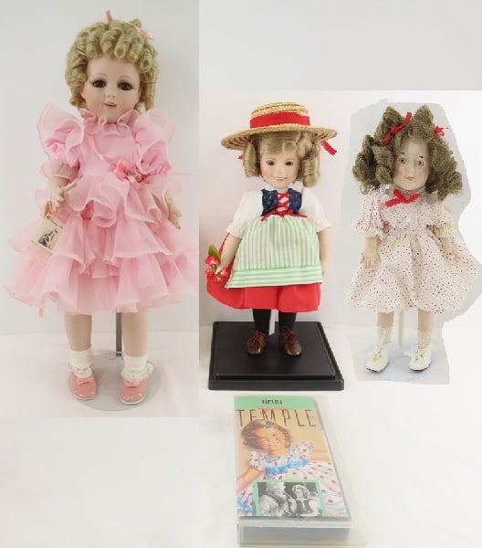 3 Shirley Temple Dolls (1 of 15)