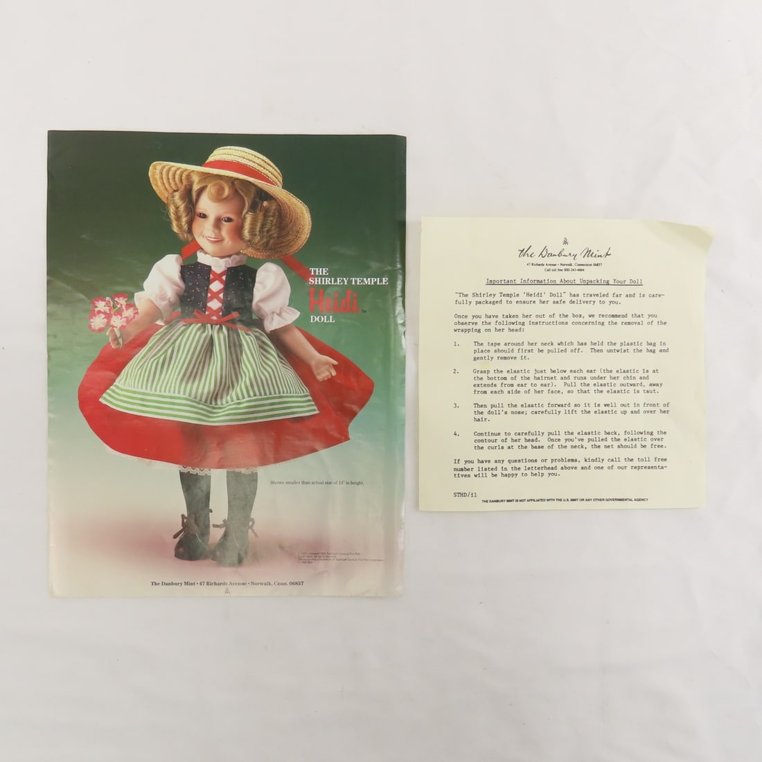 1986 Shirley Temple DM Dolls of the Silver Screen - 7