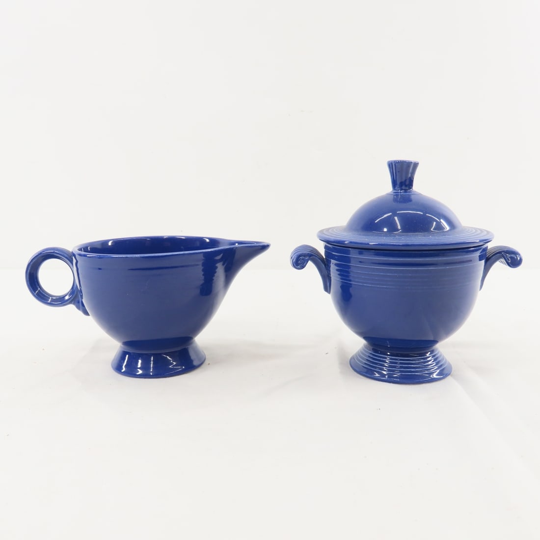 Rose & Cobalt Fiestaware Dishes - 15