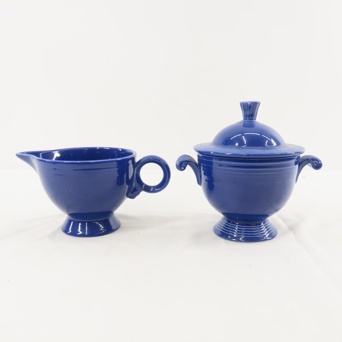 Rose & Cobalt Fiestaware Dishes - 17