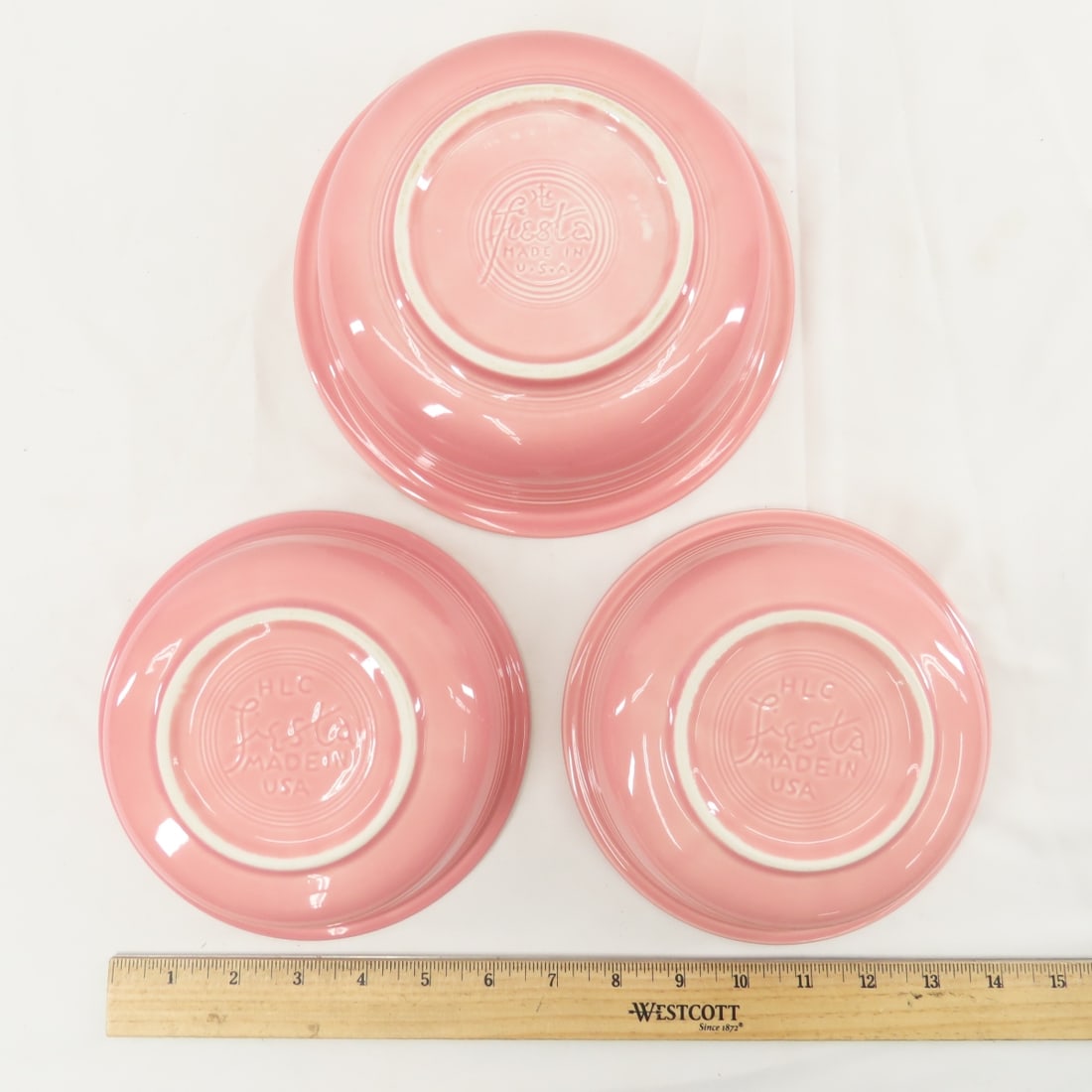 Rose & Cobalt Fiestaware Dishes - 8