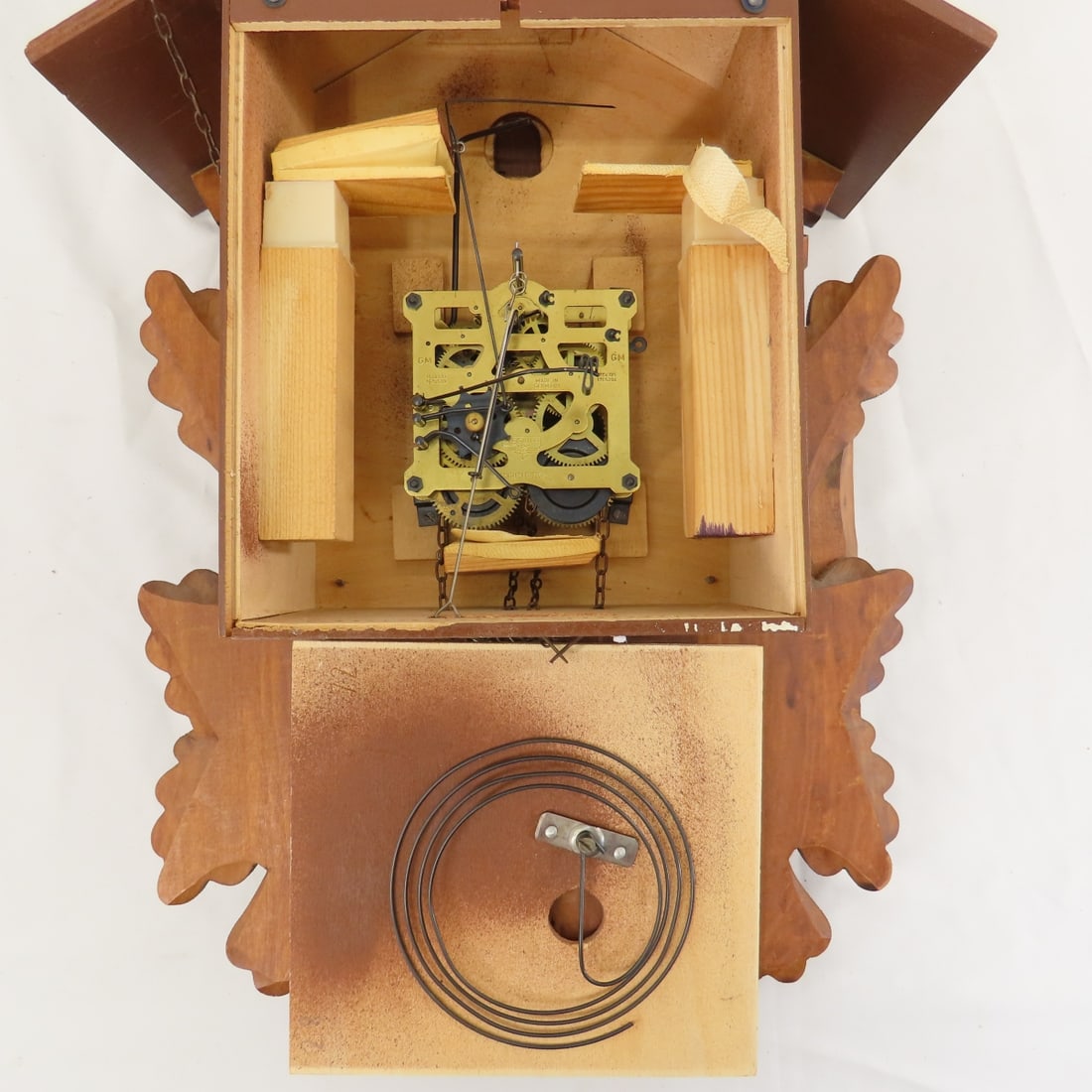 German Black Forest Cuckoo Clock & Parts - 7