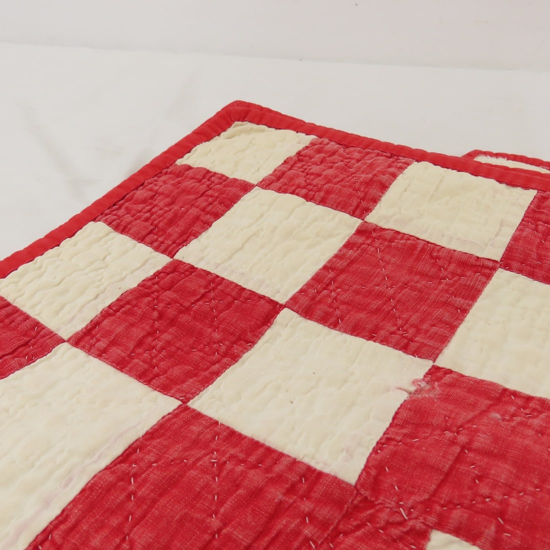 2 Antique Hand Pieced & Quilted Quilts - 13