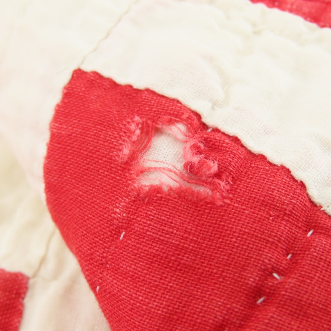 2 Antique Hand Pieced & Quilted Quilts - 16