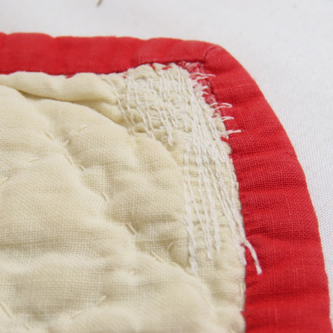 2 Antique Hand Pieced & Quilted Quilts - 17