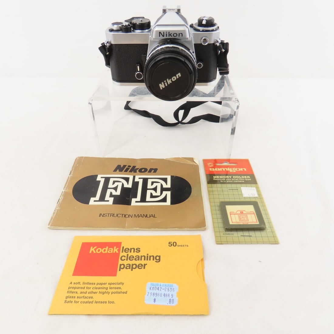 Nikon FE 35mm Film Camera with 50mm f/1.8 Lens (1 of 12)