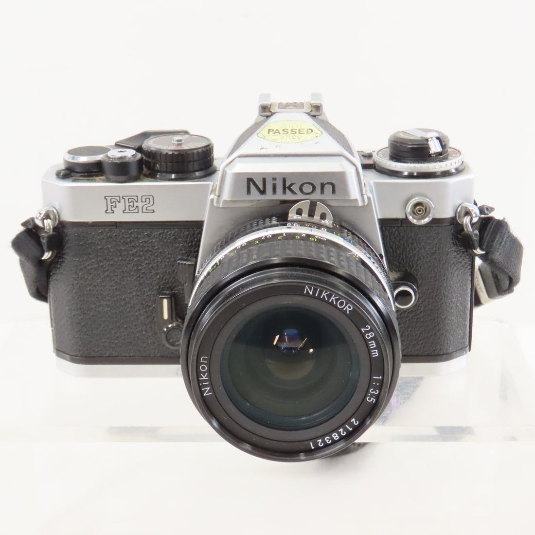 Nikon FE2 35mm Film Camera w/ 28mm f/3.5 Lens - 2