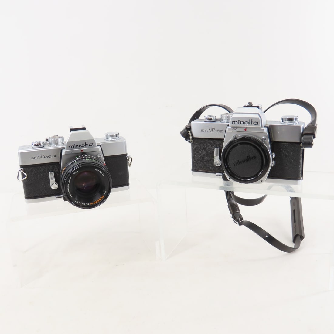 Minolta SRT102 & SRT MC-II 35mm Film Cameras (1 of 17)