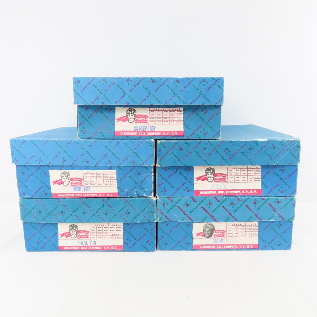 12 Vintage Madame Alexander 8" Dolls - 15
