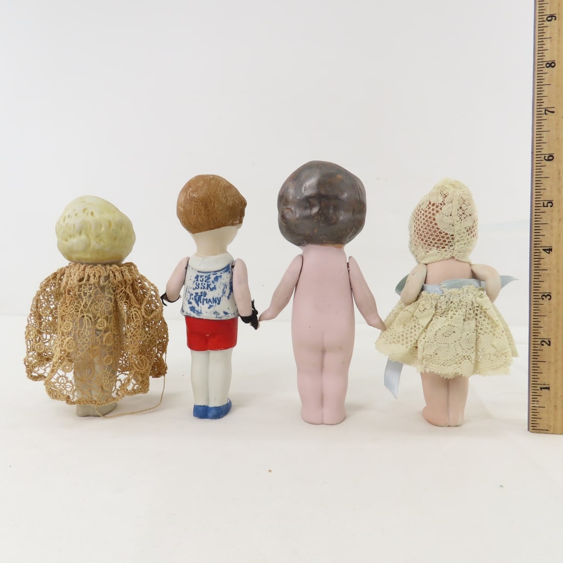 13 German & Japan Kewpie Bisque Dolls - 11