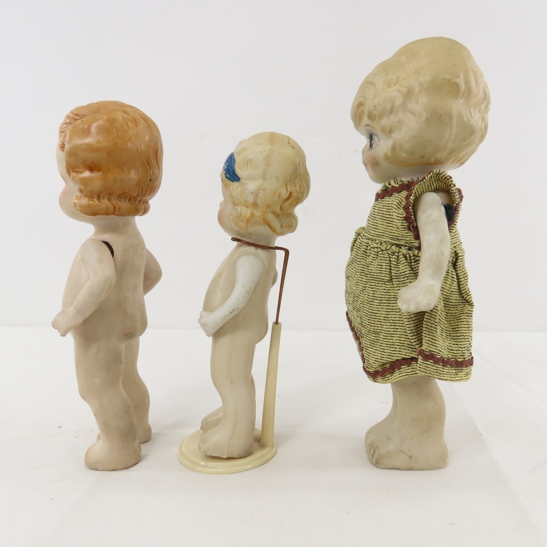 13 German & Japan Kewpie Bisque Dolls - 5