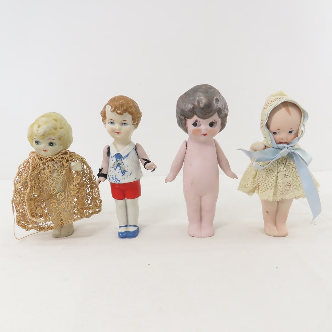 13 German & Japan Kewpie Bisque Dolls - 9