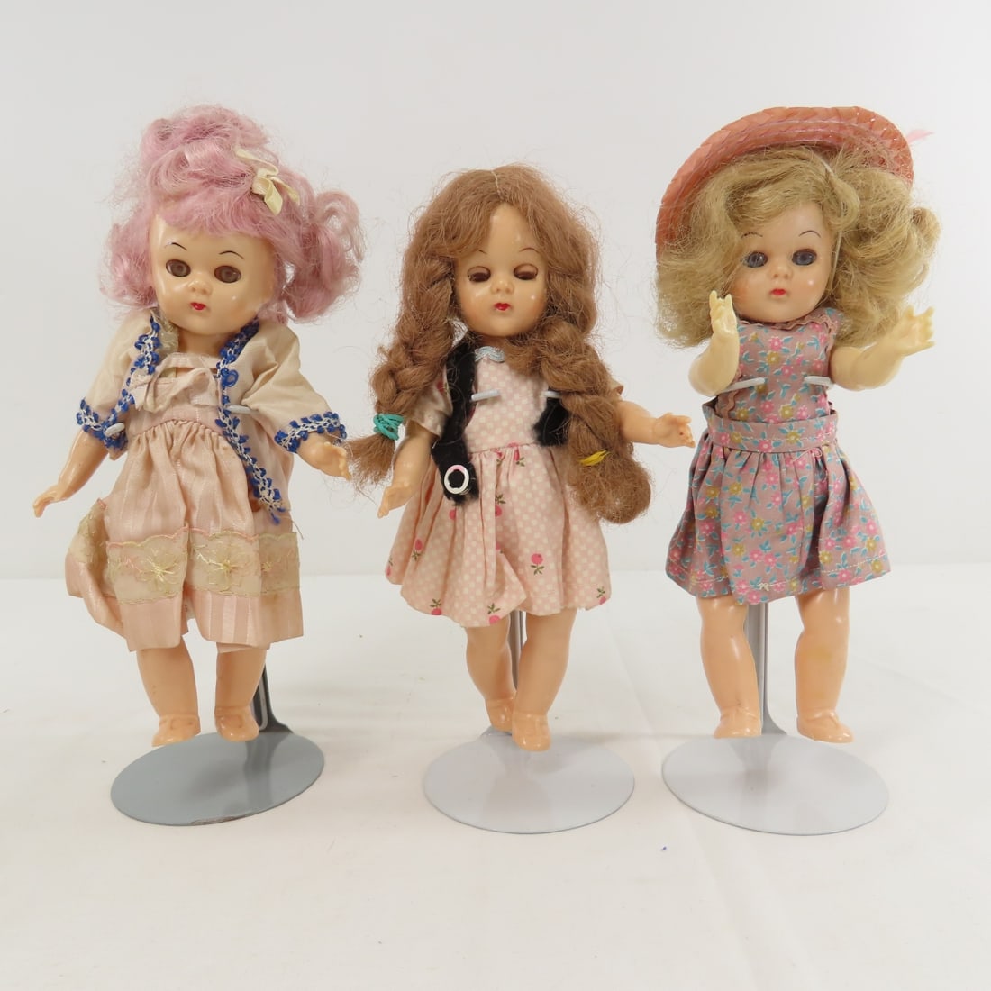 Betsy McCall & 11 Other 8" 1950's Plastic Dolls - 8