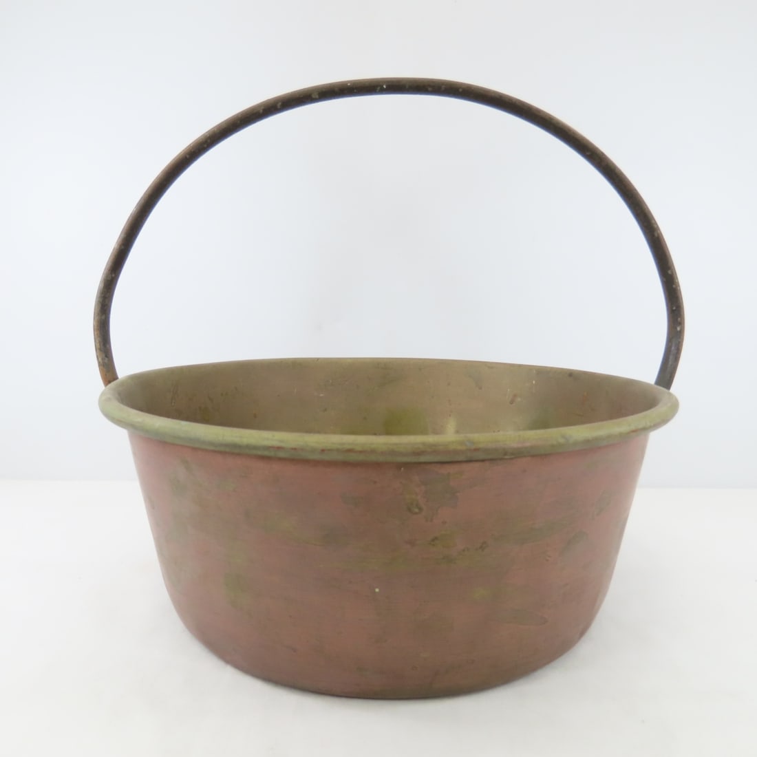 Antique Brass Apple Butter Kettle with Bail Handle (1 of 11)