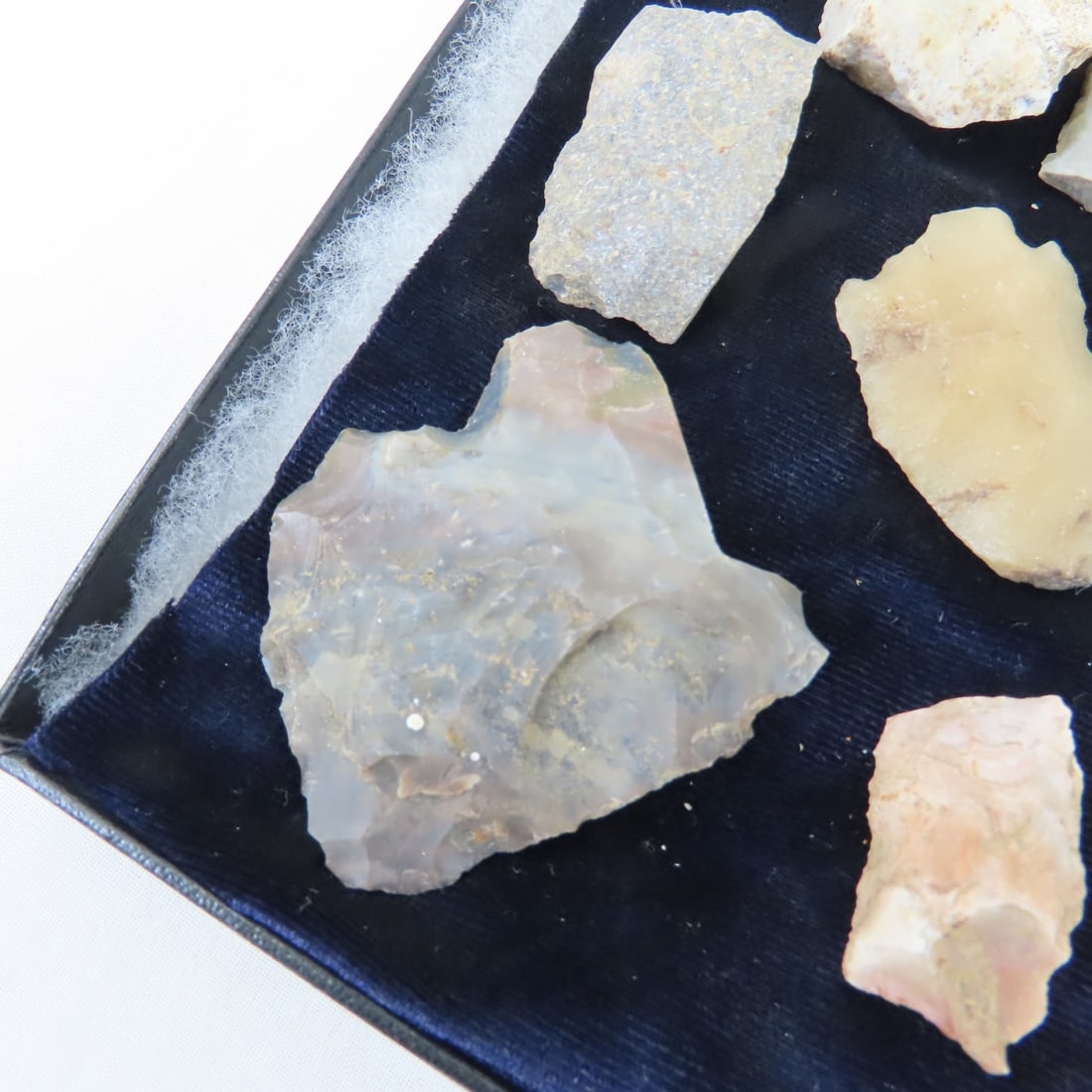 Native American Indian Stone Tool Fragments - 8