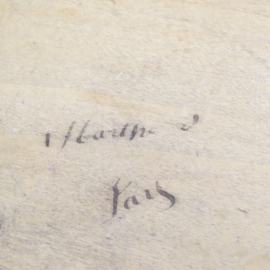 Antique Wood Clerk's Writing Desk & Brass Lamp - 7