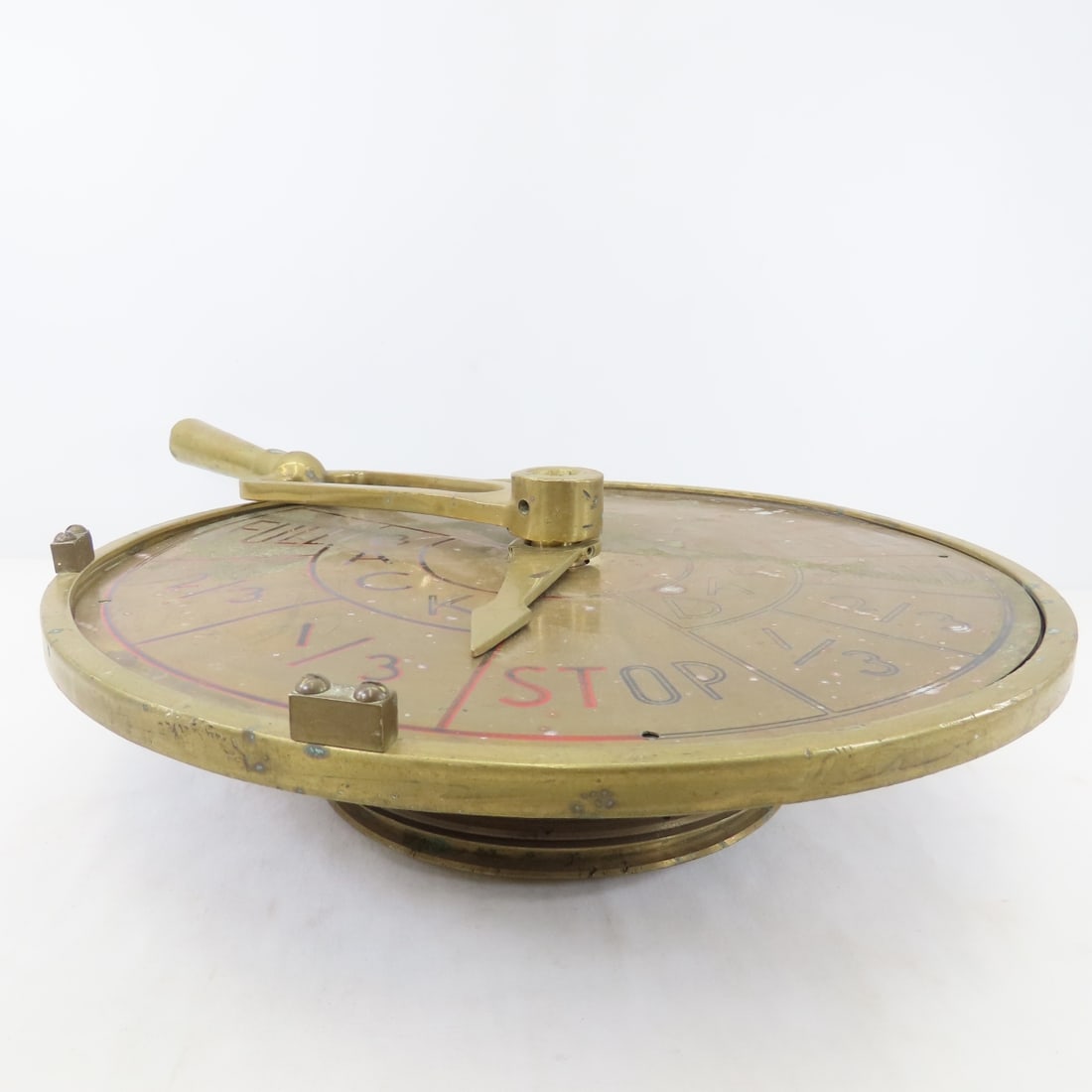Bendix Solid Brass Ship Engine Room Telegraph - 6