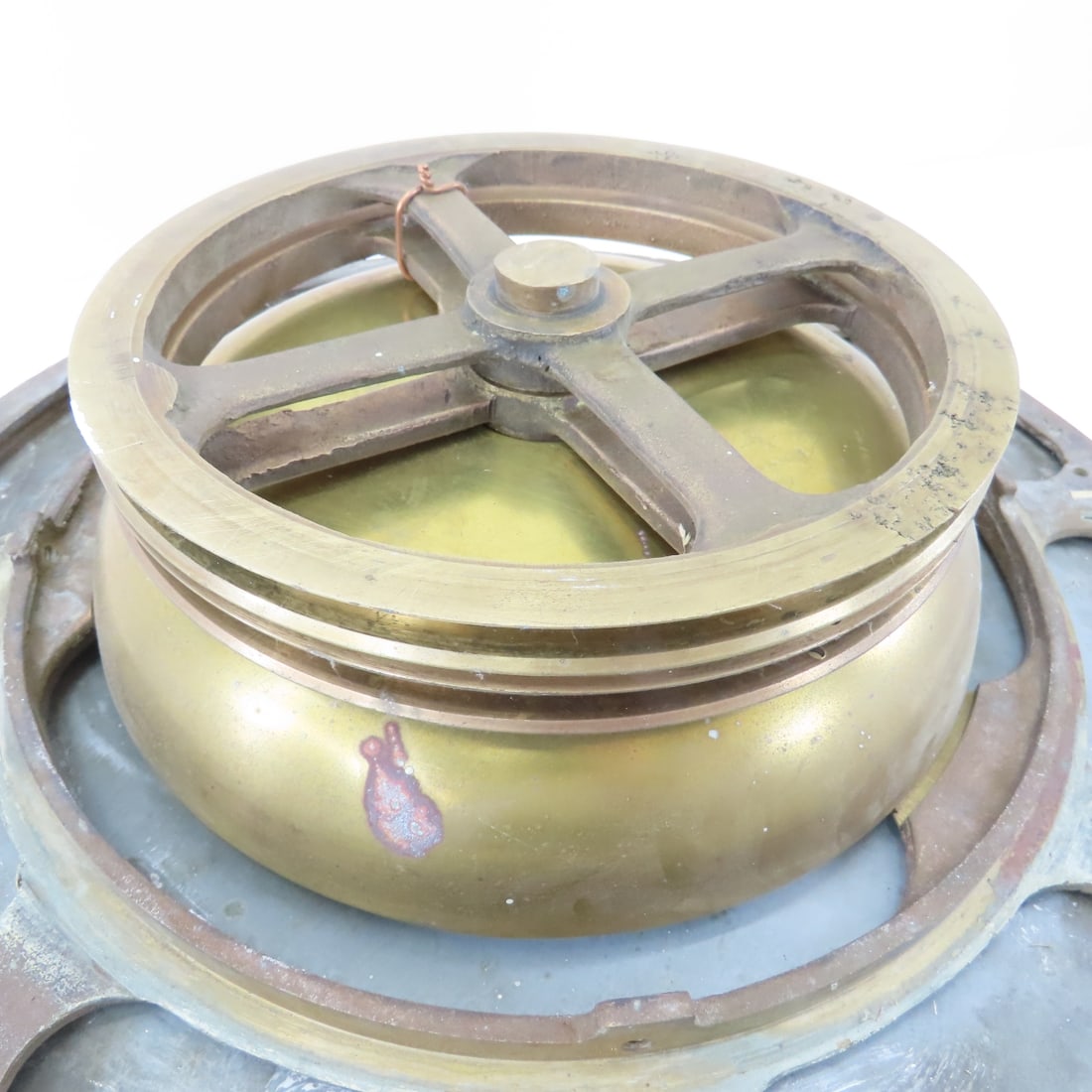 Bendix Solid Brass Ship Engine Room Telegraph - 9