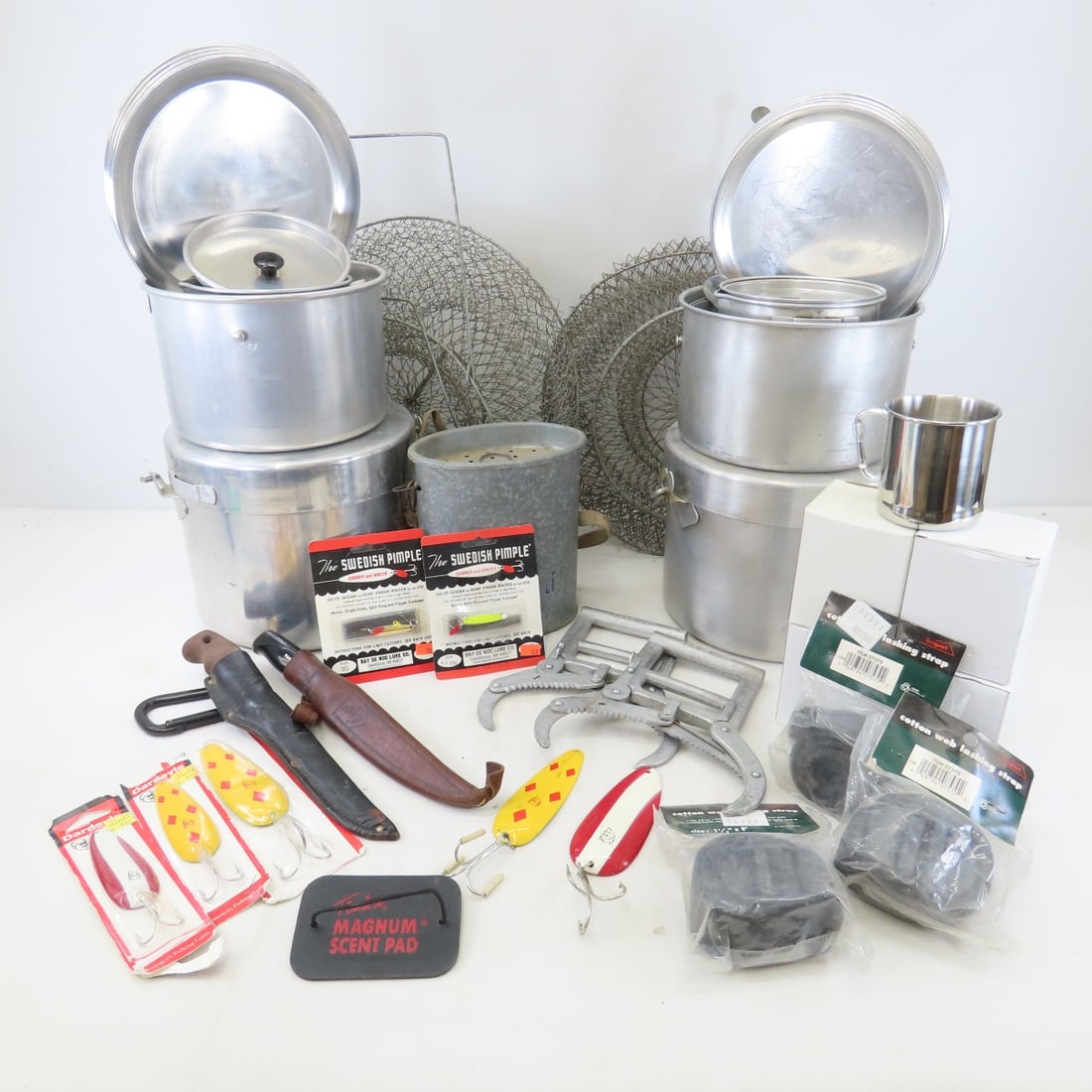 Fishing Basket, Lures, Camping Cookware & More (1 of 20)