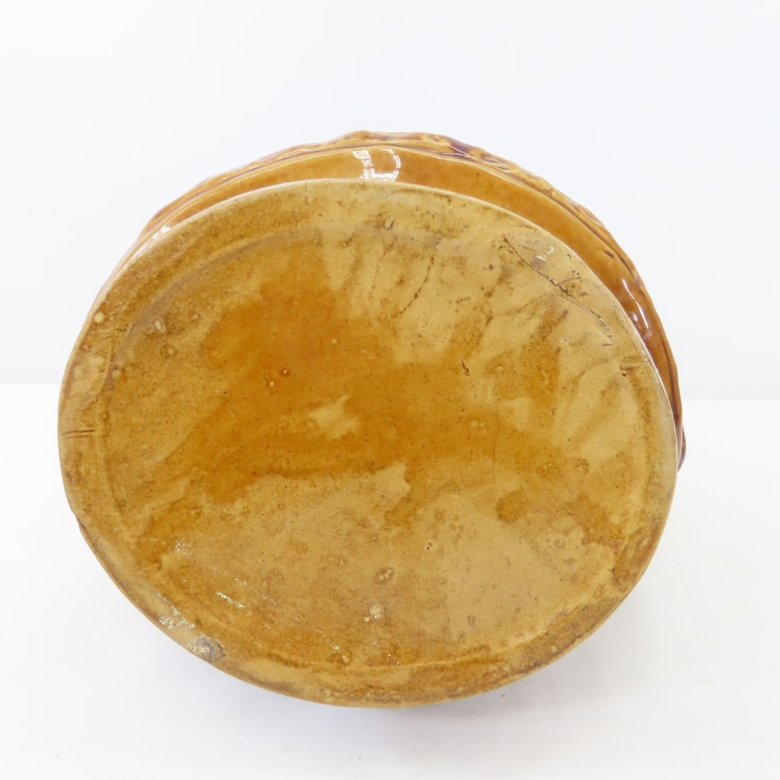 2 Bennington Rockingham Pottery Pitchers - 9