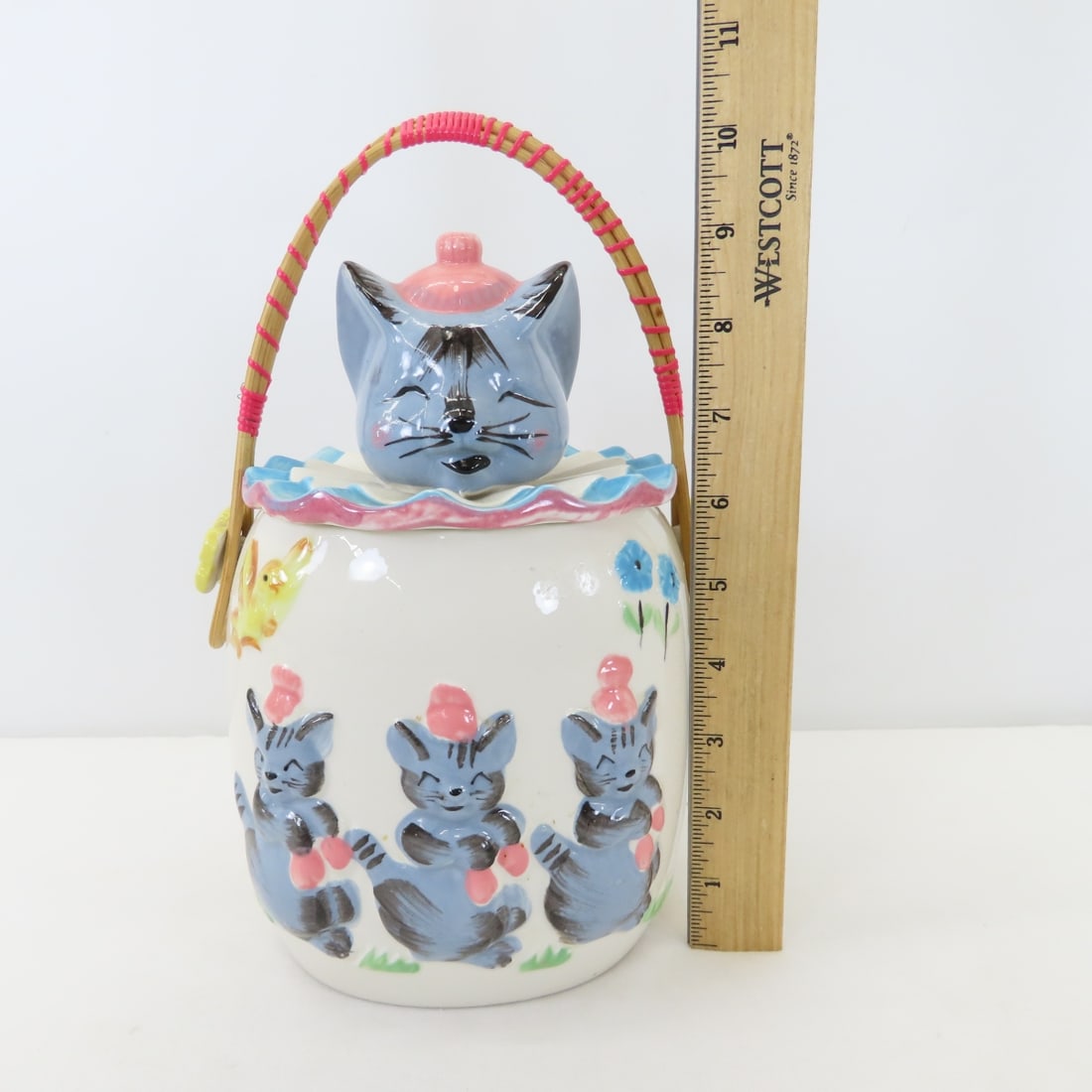 Turnabout Mouse & Three Little Kittens Cookie Jars - 16