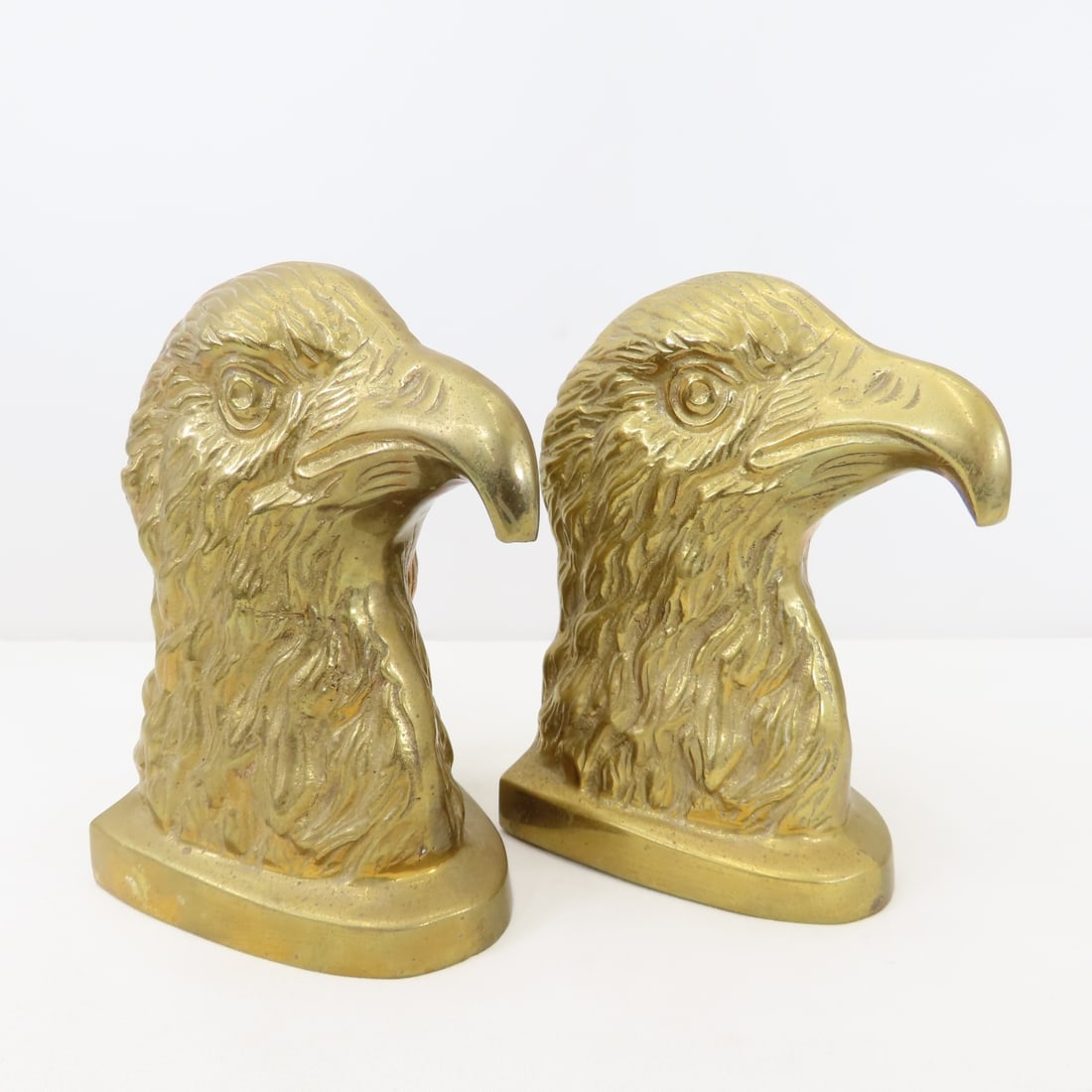 Brass Eagle Bookends, Deer, Elephant. duck & more - 12