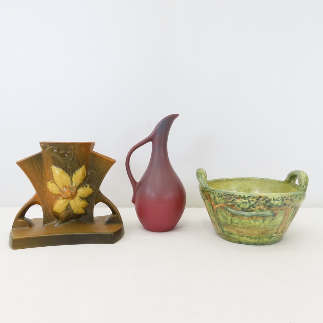 Roseville, Van Briggle, & Weller Pottery (1 of 20)