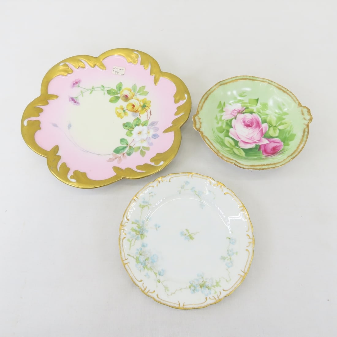 Vintage Limoges Plates, Bowls, Cup & saucer. - 12