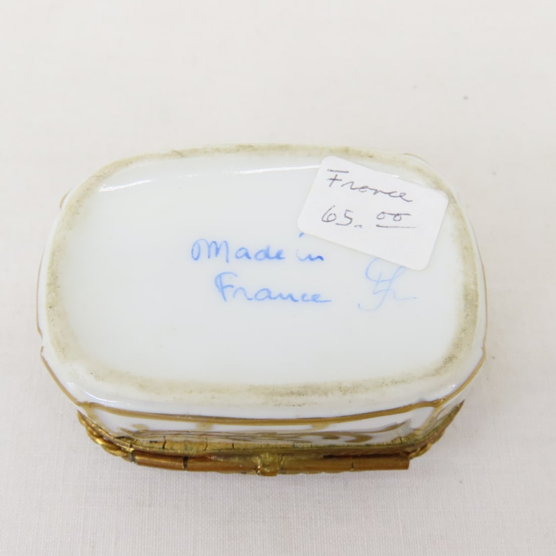 Vintage Vanity items, Limoges trinket box, 7 more - 11