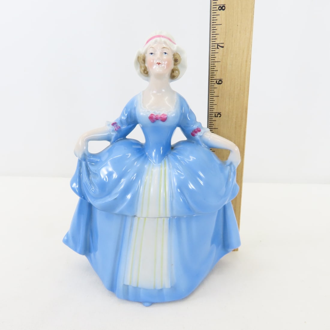 Vintage Vanity items, Limoges trinket box, 7 more - 2