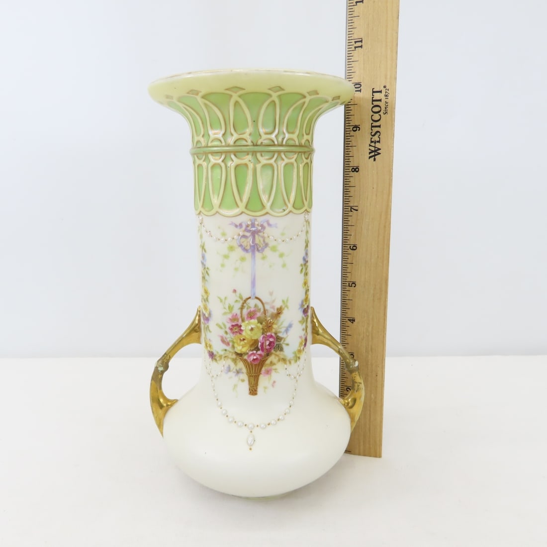 German & Bavarian Pottery Vases, plates, bowl - 2