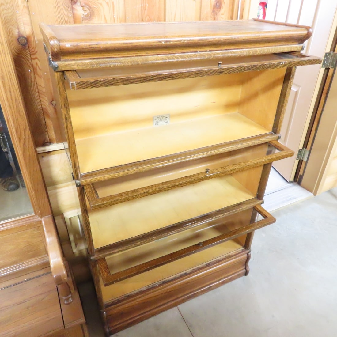 Globe Wernicke Stackable Lawyers Bookcase - 5