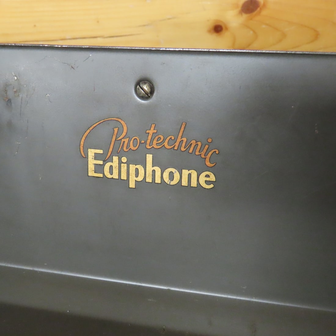 Antique 1920s Pro-Technic Ediphone & Wax Cylinders - 3