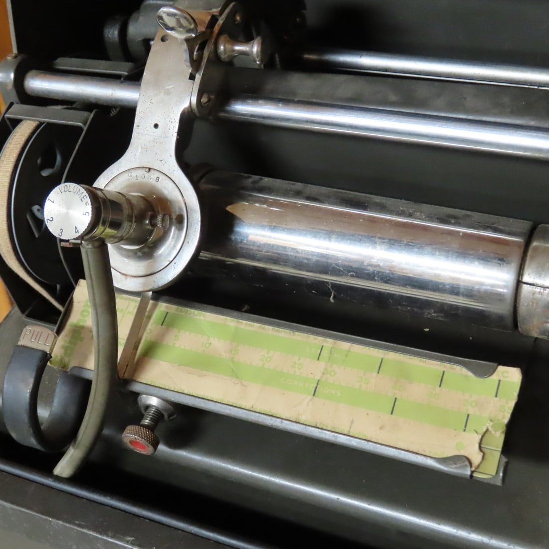 Antique 1920s Pro-Technic Ediphone & Wax Cylinders - 4