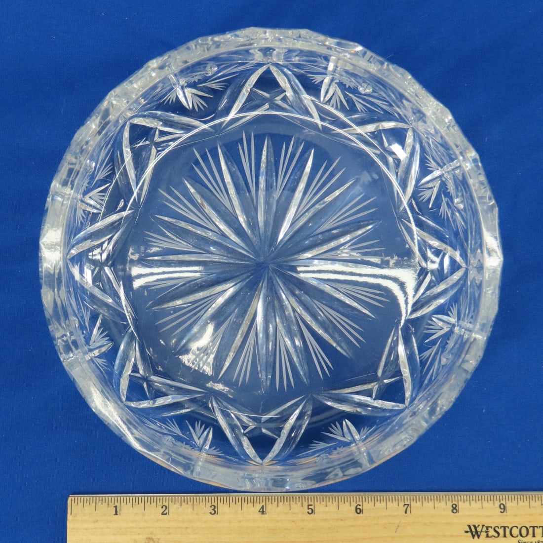 9 Pieces American Brilliant Cut & EAPG Glass - 3