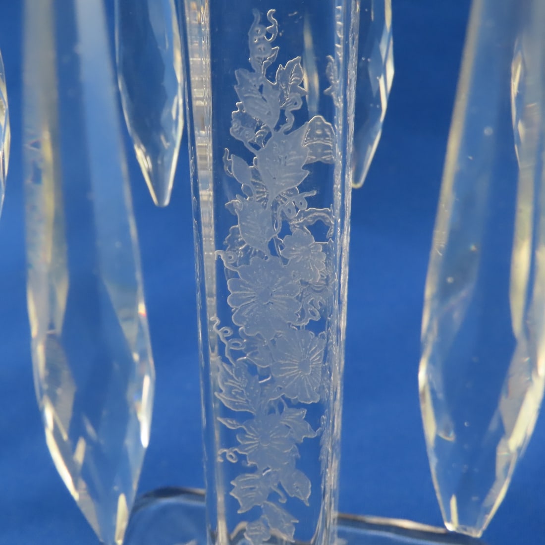 Fostoria Baroque & Etch C-2 Pattern Candelabras - 10