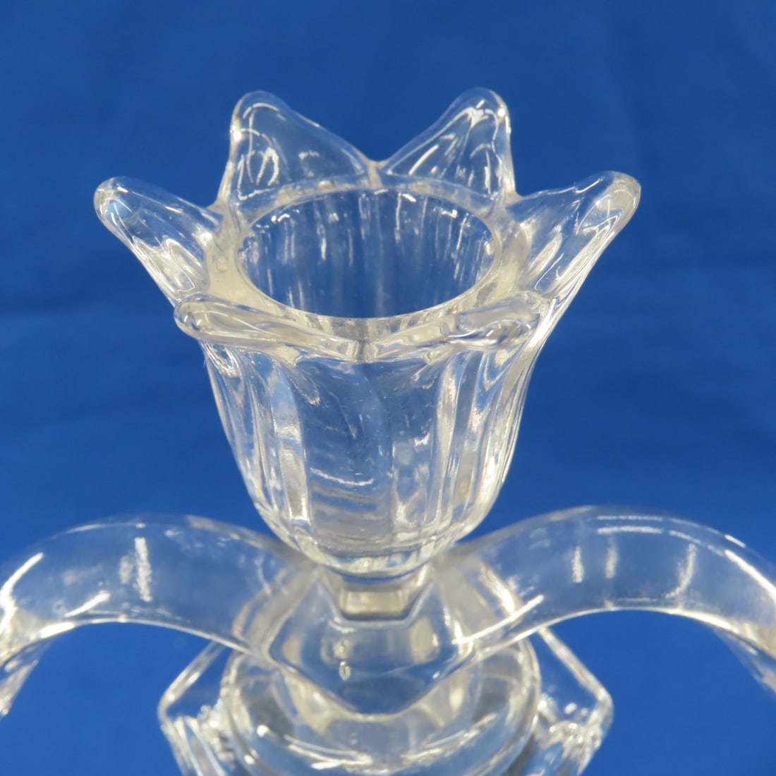 Fostoria Baroque & Etch C-2 Pattern Candelabras - 15