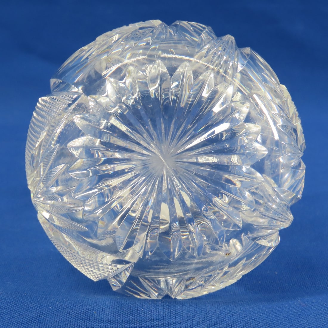 8 Pcs Early American Pattern & Cut Glass - 10