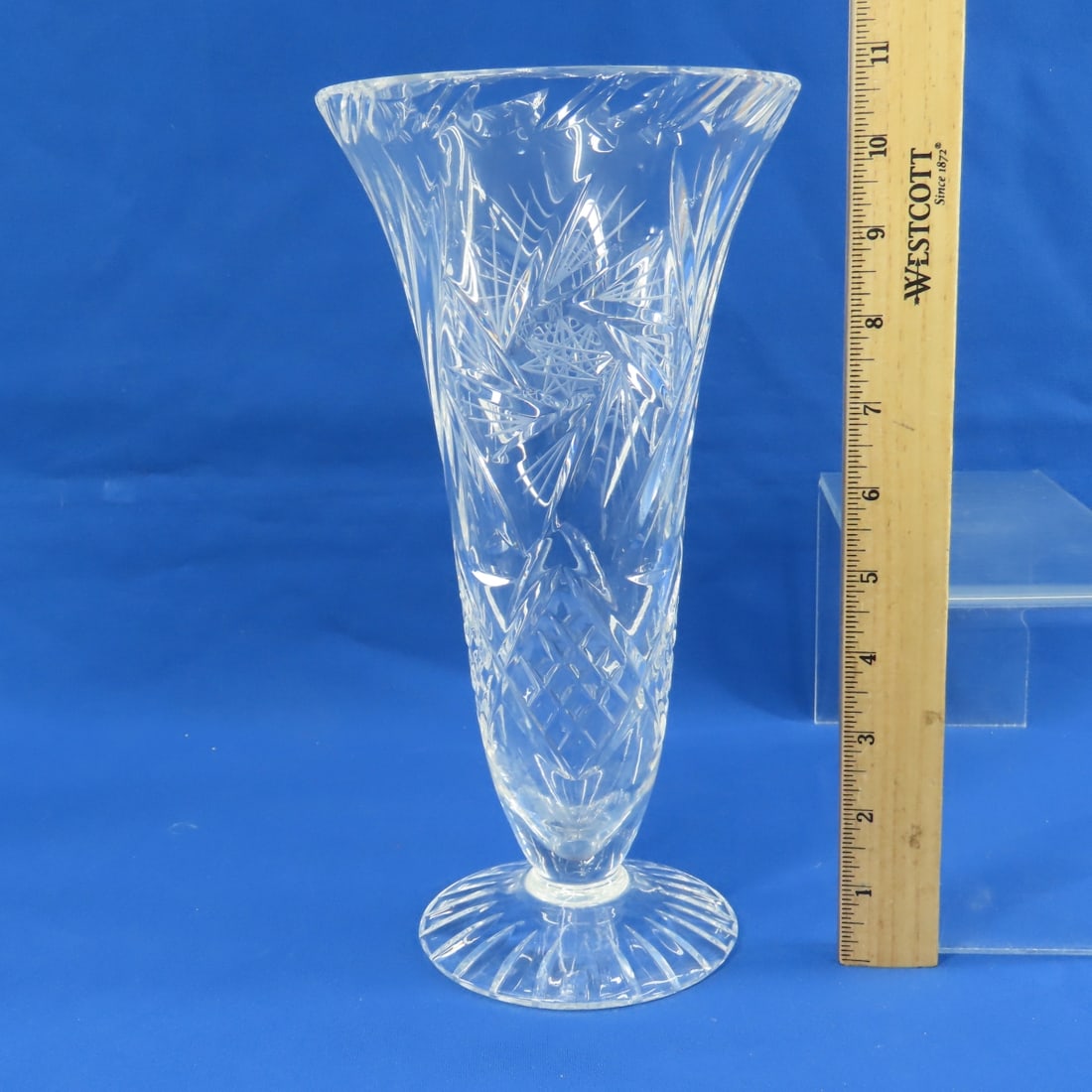 8 Pcs Early American Pattern & Cut Glass - 2