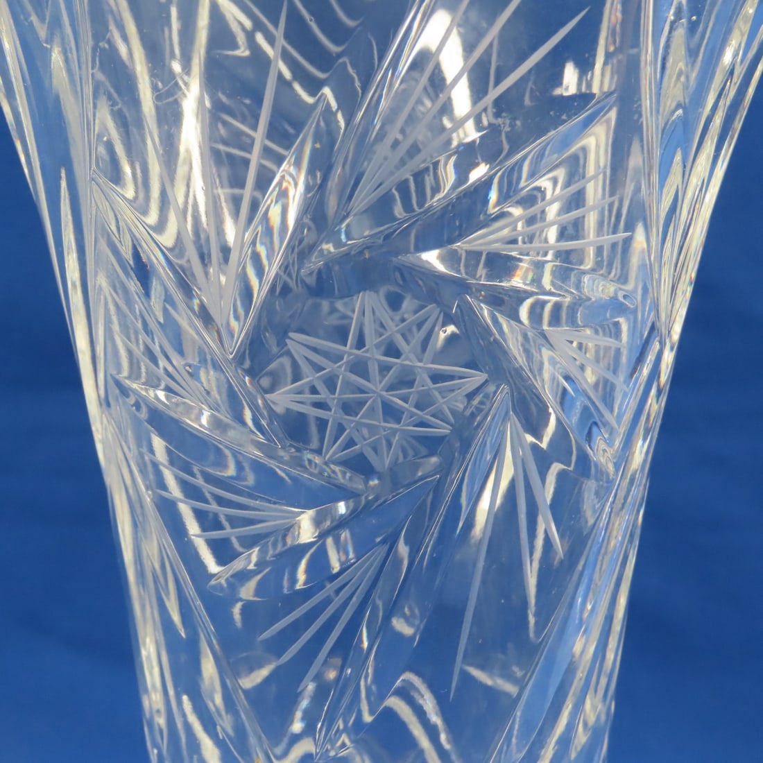 8 Pcs Early American Pattern & Cut Glass - 3