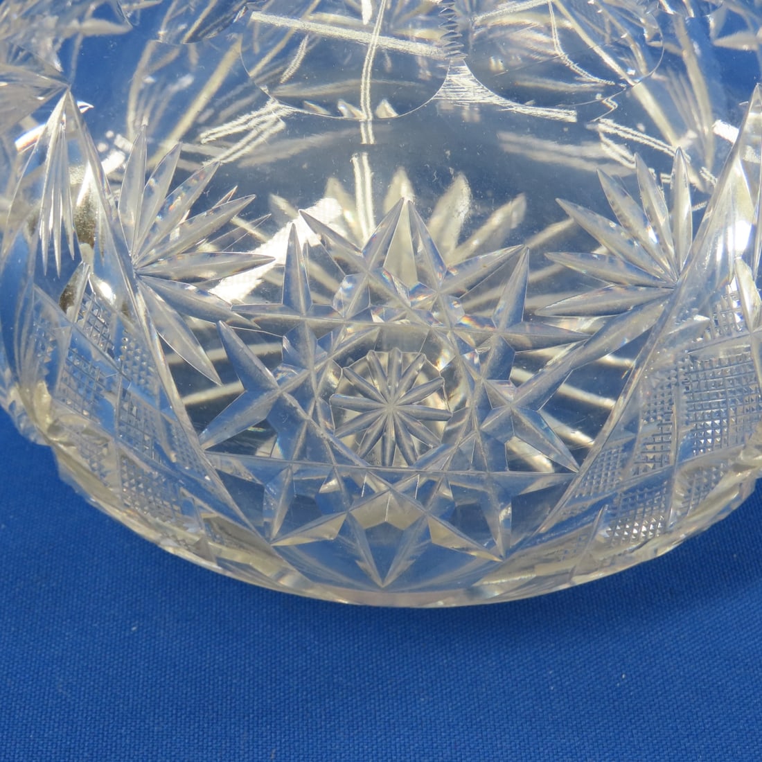 8 Pcs Early American Pattern & Cut Glass - 6